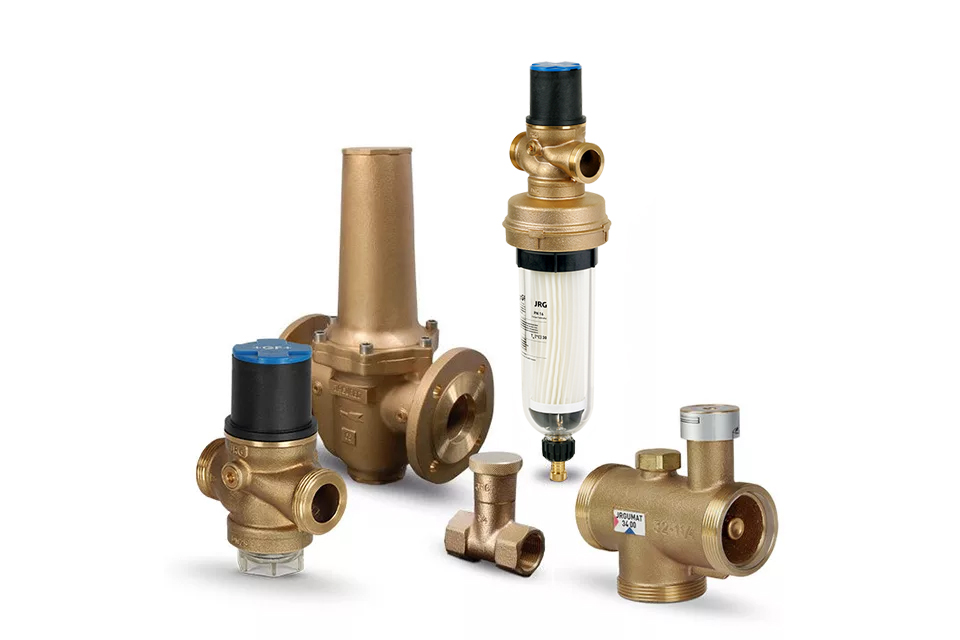 valves for building technology applications
